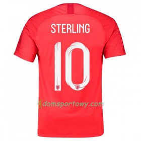 Koszulka Anglia Sterling 10 Wyjazdowe Koszulki Piłkarskie Mistrzostwa Świata 2018